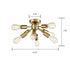 Sputnik Chandelier with 8 Socket Flush Mount Ceiling Light